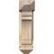Ekena Millwork Olympic Arts and Crafts Rough Sawn Bracket w/ Offset Brace, Douglas Fir, 6"W x 14"D x 22"H BKT0604X14X22OLY03RDF - alternate 2